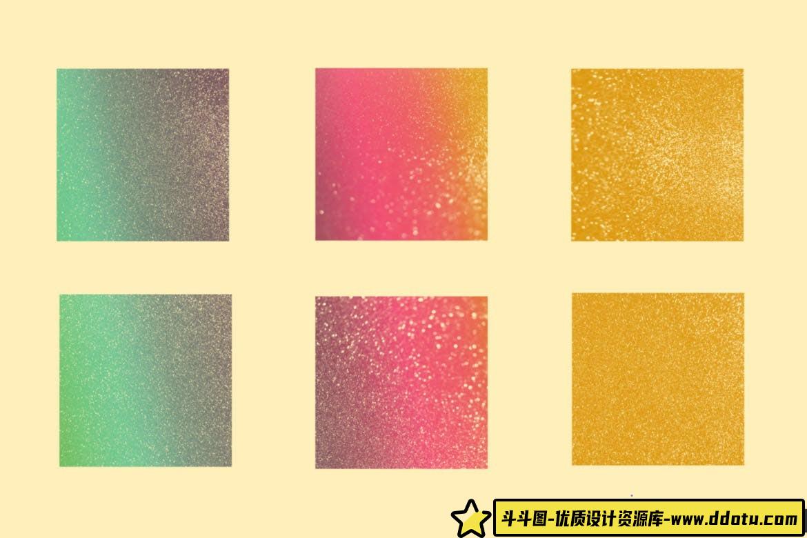 15款闪耀金色粉尘纹理笔刷，提升你的Photoshop设计效果