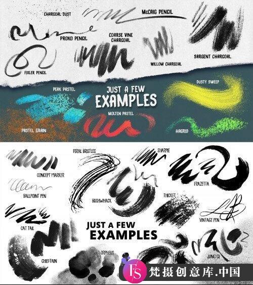 Lane’s CG绘画与墨迹艺术全套插图笔刷下载指南