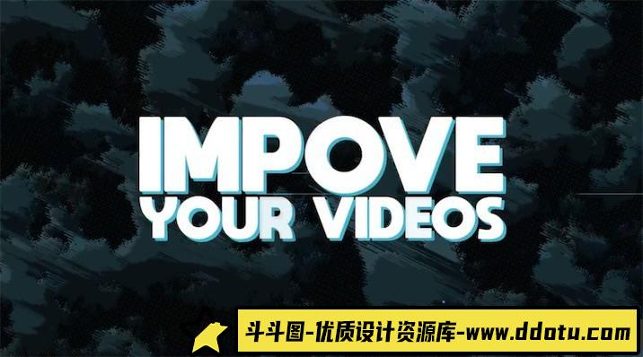 FCPX插件 – 等离子卡通VFX效果包 Plasma VFX Pack-斗斗图