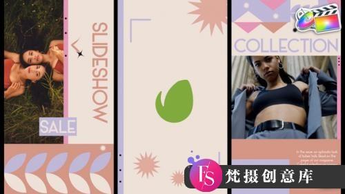 FCPX插件-APP垂直电商产品展示模板 Sale Promo Stories 支持m1-斗斗图