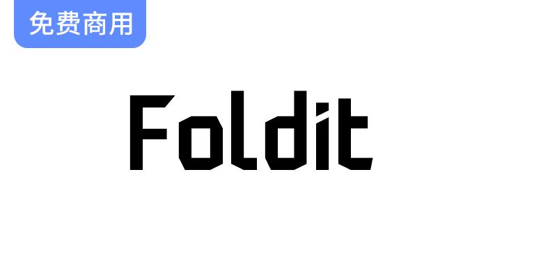 探索COLRv1字体的无限可能：Foldit带来的可变渐变体验-斗斗图