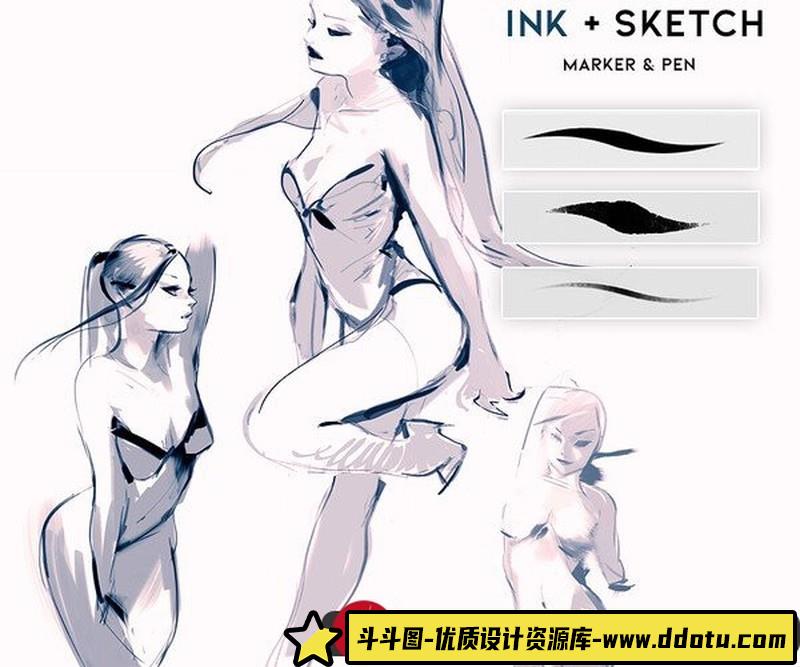 [Procreate笔刷]Artstation-Rossdraws高级画笔套装-Photoshop+Procreate画笔