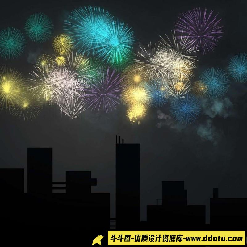 [Procreate笔刷]ipad笔刷动漫烟花烟花Procreate笔刷合集2