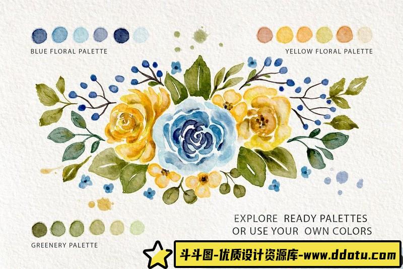 [Procreate笔刷]ProCreate笔刷，用于ProCreate的手绘图章画笔