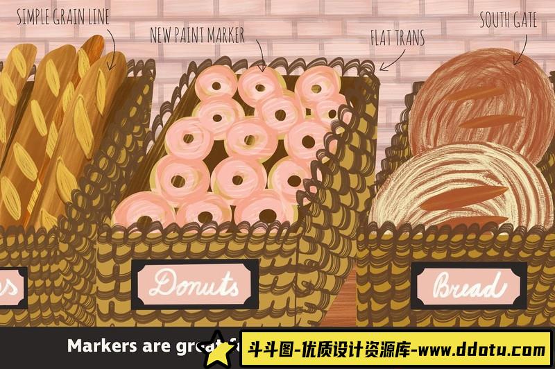 [Procreate笔刷]ProCreate笔刷-淡化和阴影Procreate刷组和Procreate教程