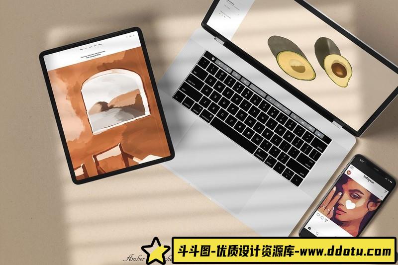 [Procreate笔刷]Procreate琥珀色素描纹理水粉画Procreate笔刷AmberGouacheKitforProcreate