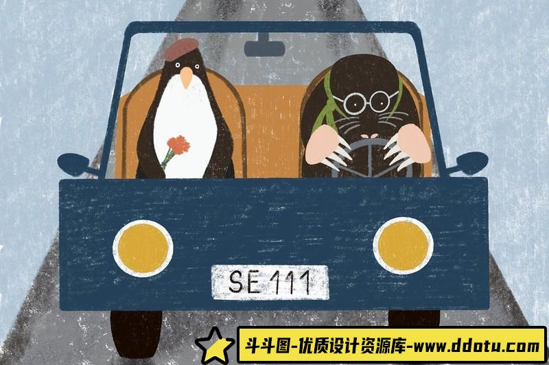 [Procreate笔刷]Procreate画笔-儿童复古读物25种蜡笔和油画棒画笔笔刷下载