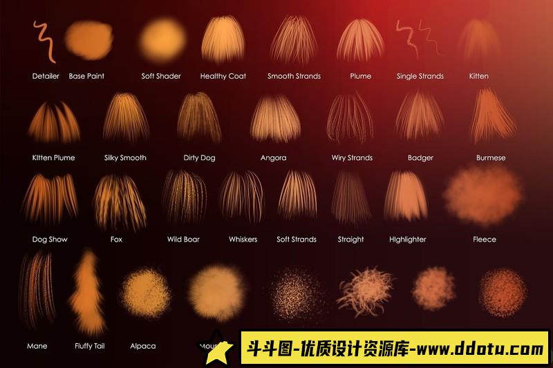 [Procreate笔刷]梵高(VanGogh)艺术绘画Procreate画笔+调色板+教程VanGogh’sArtProcreateBrushes