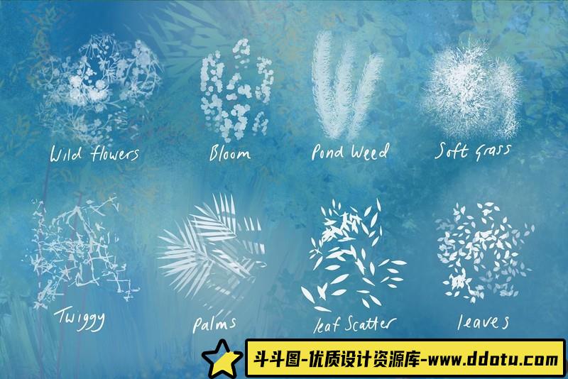 [Procreate笔刷]雷内·马格利特（ReneMagritte）的Procreate笔刷和彩色色板