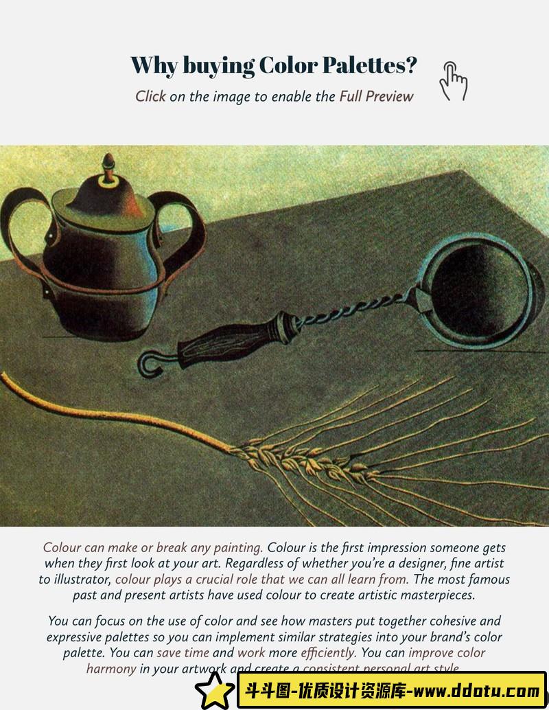 [Procreate笔刷]琼·米罗（JoanMiro）Procreate画笔和彩色色板-附视频教程