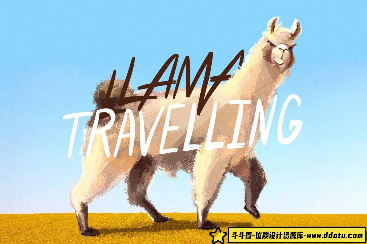 [Procreate笔刷]Procreate草图手绘效果画笔笔刷Hand Drawn Brushes for Procreate