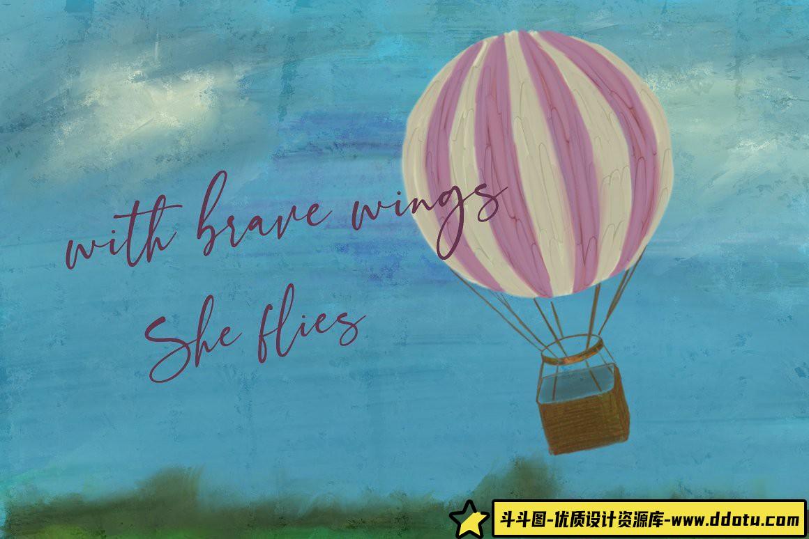 [Procreate笔刷]适用于Procreate APP的素描油漆绘画工具包-附中文字幕教程