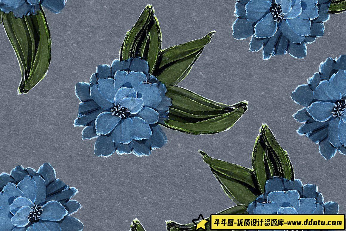 [Procreate笔刷]适用于Procreate APP的素描油漆绘画工具包-附中文字幕教程