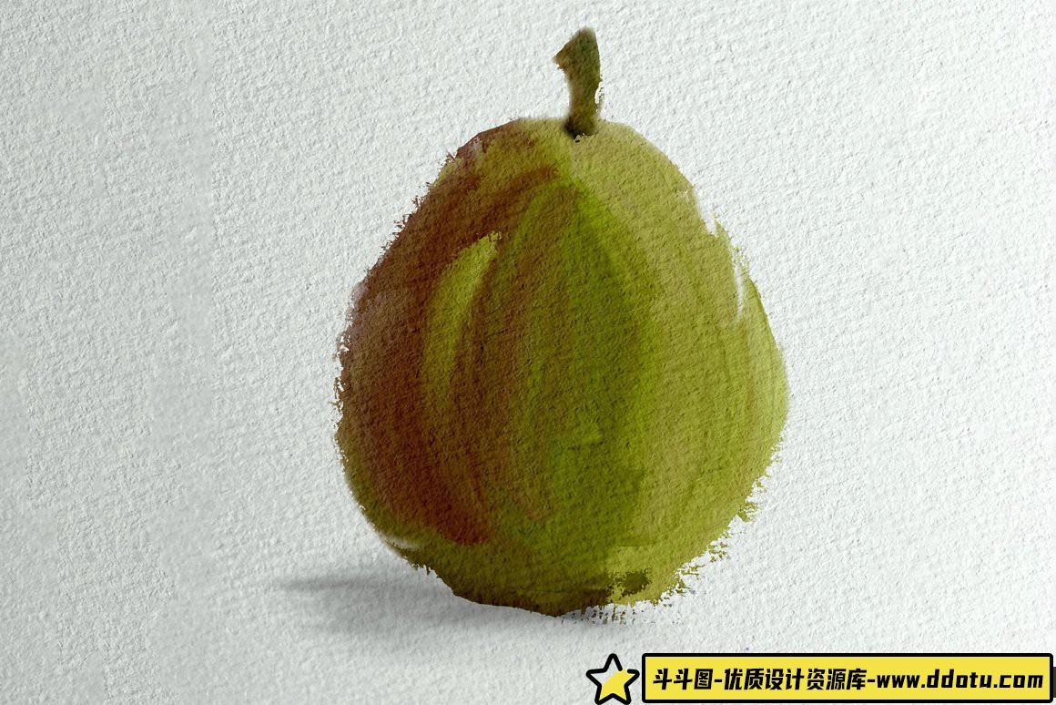 [Procreate笔刷]适用于Procreate APP的素描油漆绘画工具包-附中文字幕教程