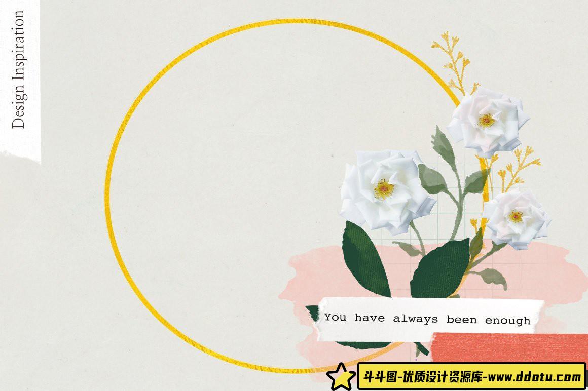 [Procreate笔刷]现代纸胶带vol 1-30纹理和图案Procreate App画笔