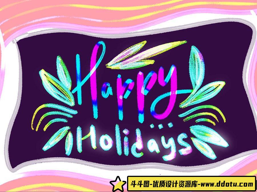 [Procreate笔刷]刻字和霓虹插图Procreate笔刷 Ultimate Neon Pro Procreate