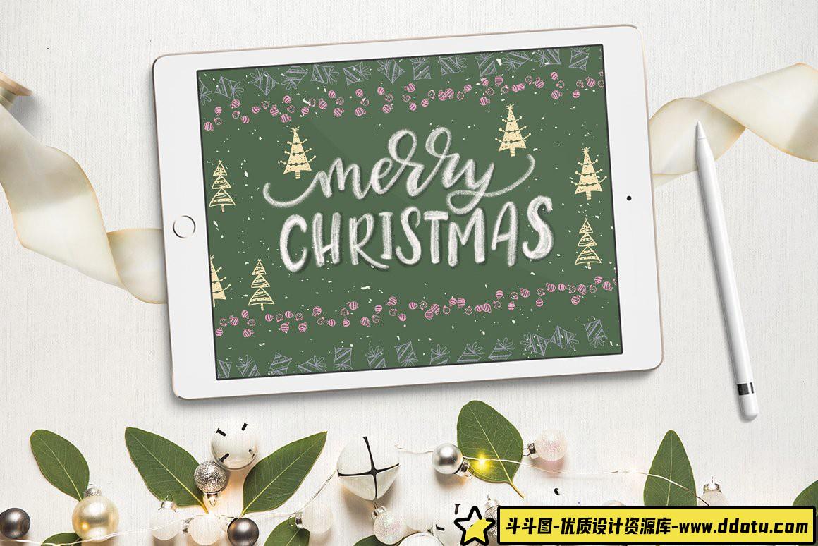 [Procreate笔刷]Procreate画笔套装-创建手绘外观设计所需要的一切Procreate画笔