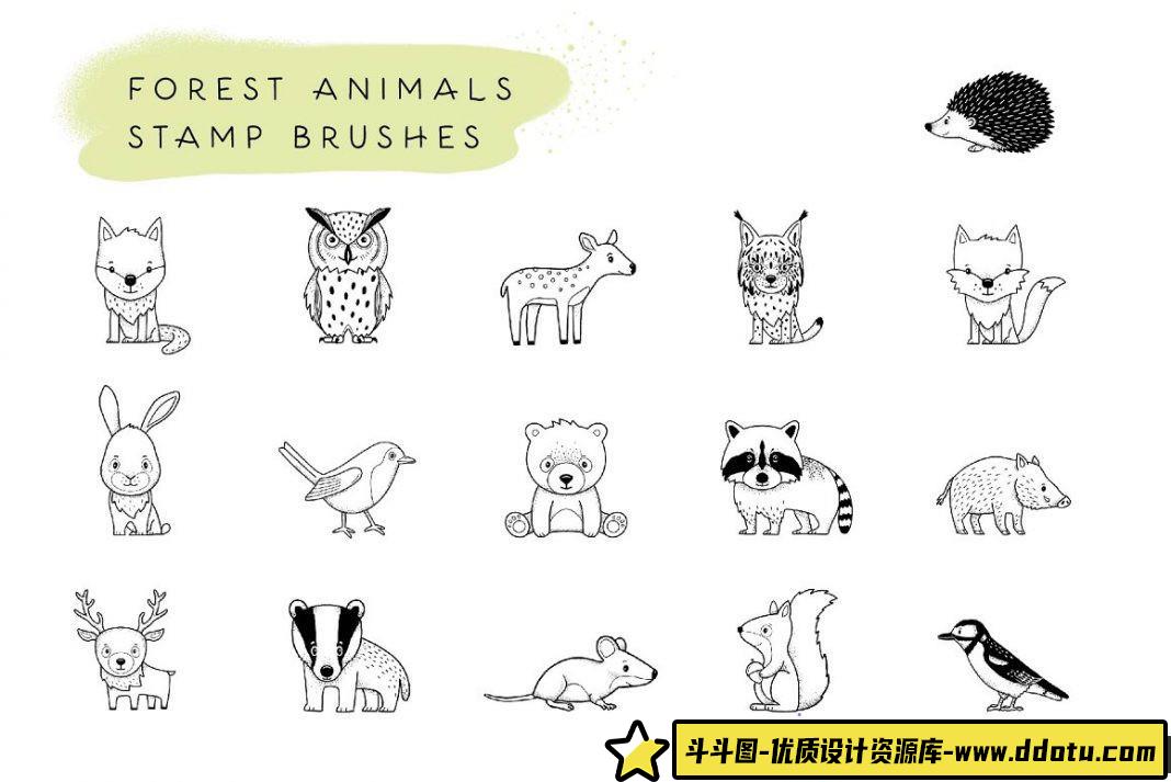 [Procreate笔刷]300+Procreate卡片.海报.报价.装饰品.横幅笔刷和字体包