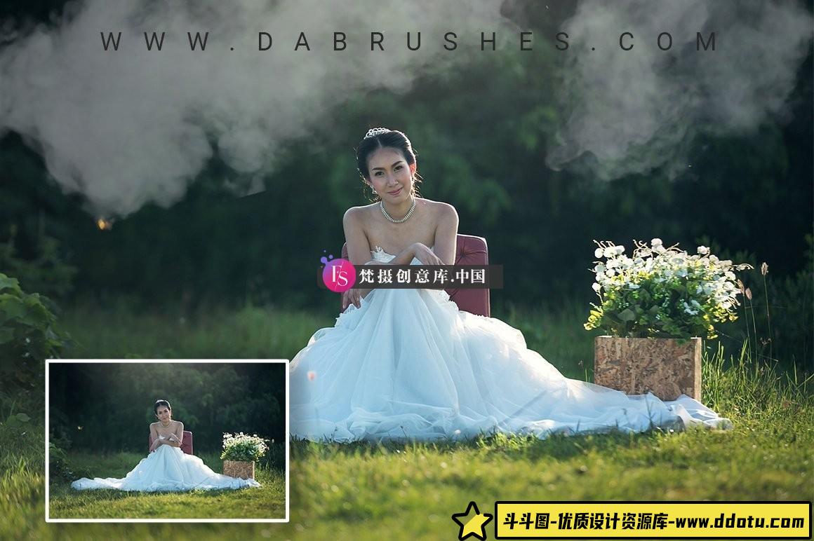 图片[2]-30个烟雾效果Photoshop笔刷-斗斗图