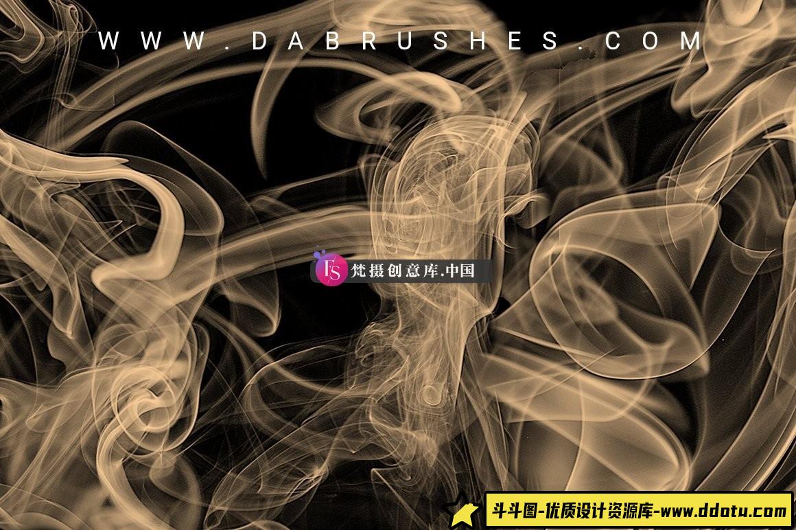 图片[7]-30个烟雾效果Photoshop笔刷-斗斗图