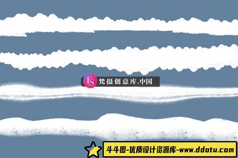 图片[7]-Procreate冬季冰雪场景笔刷套装-斗斗图