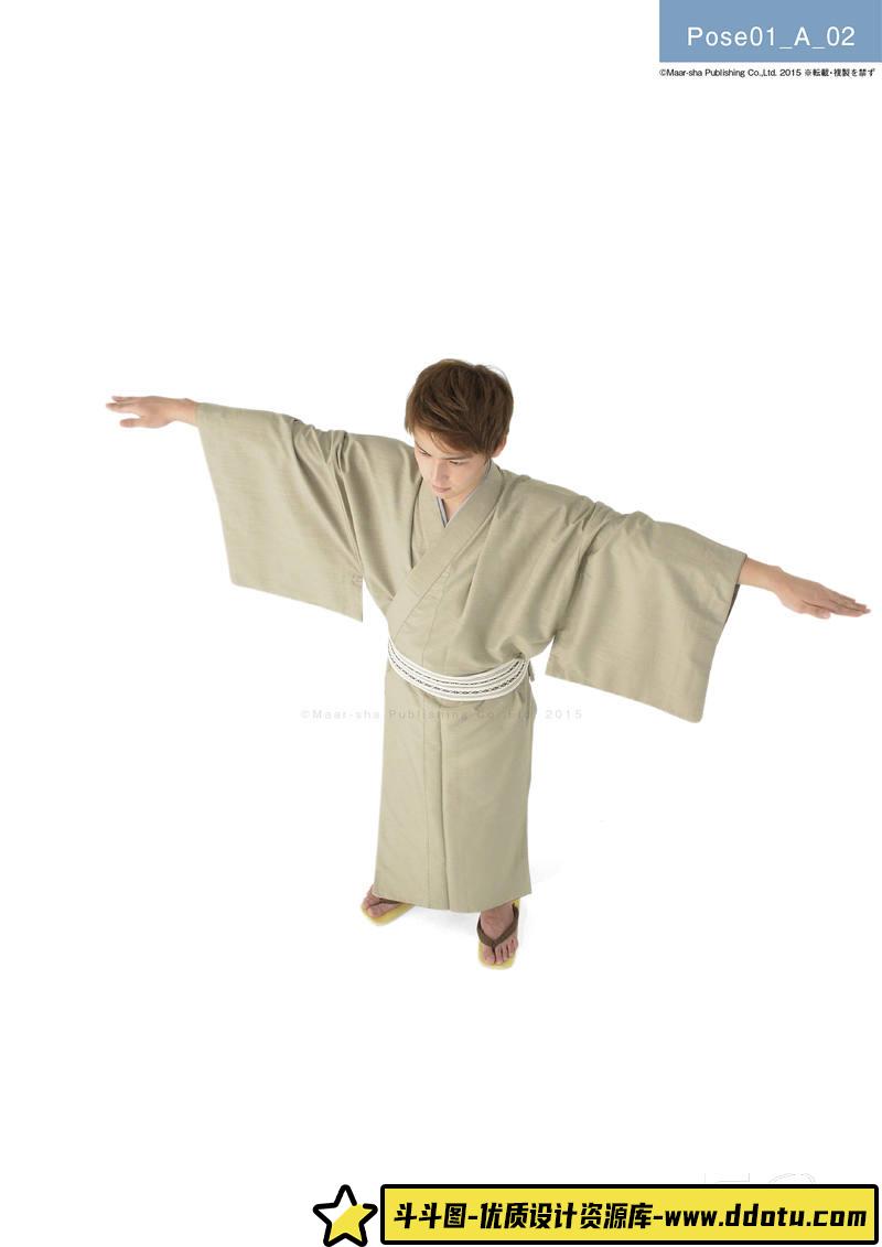 SY24- 男性和服Pose摄影集-摄影参考专区-1.49GB-3252P
