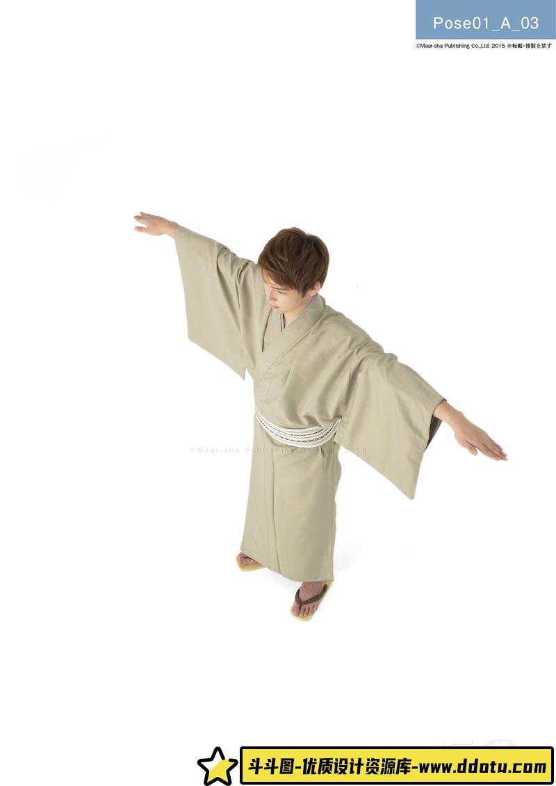 SY24- 男性和服Pose摄影集-摄影参考专区-1.49GB-3252P