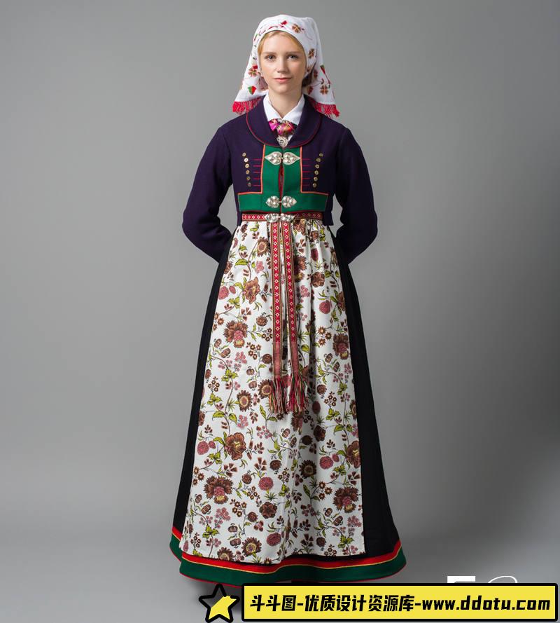 SY31- 欧洲风情传统服装图集-摄影参考专区-79MB-177P