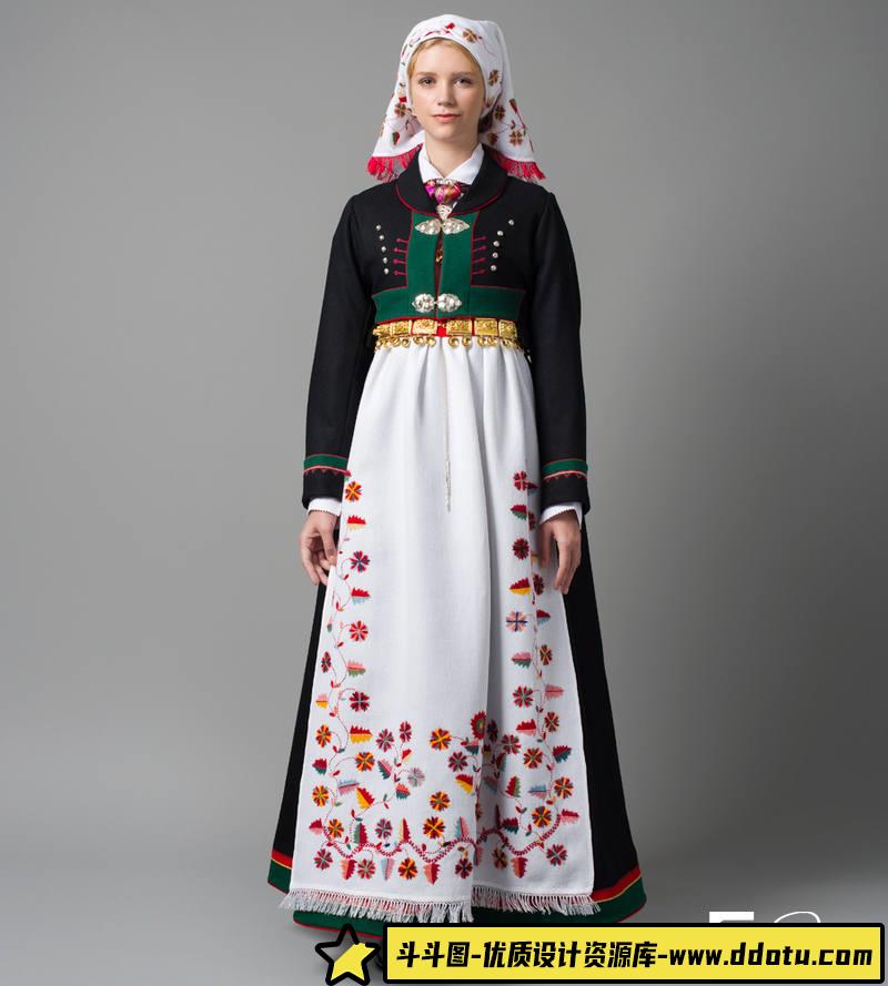 SY31- 欧洲风情传统服装图集-摄影参考专区-79MB-177P