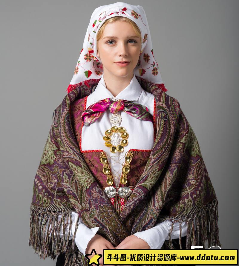 SY31- 欧洲风情传统服装图集-摄影参考专区-79MB-177P