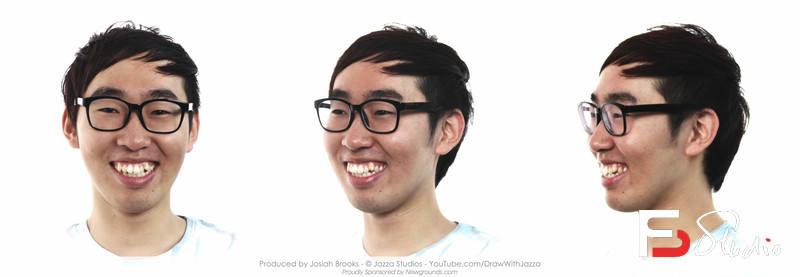 SY33- 三视图头部表情图-摄影参考专区-390MB-240P