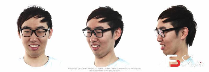 SY33- 三视图头部表情图-摄影参考专区-390MB-240P