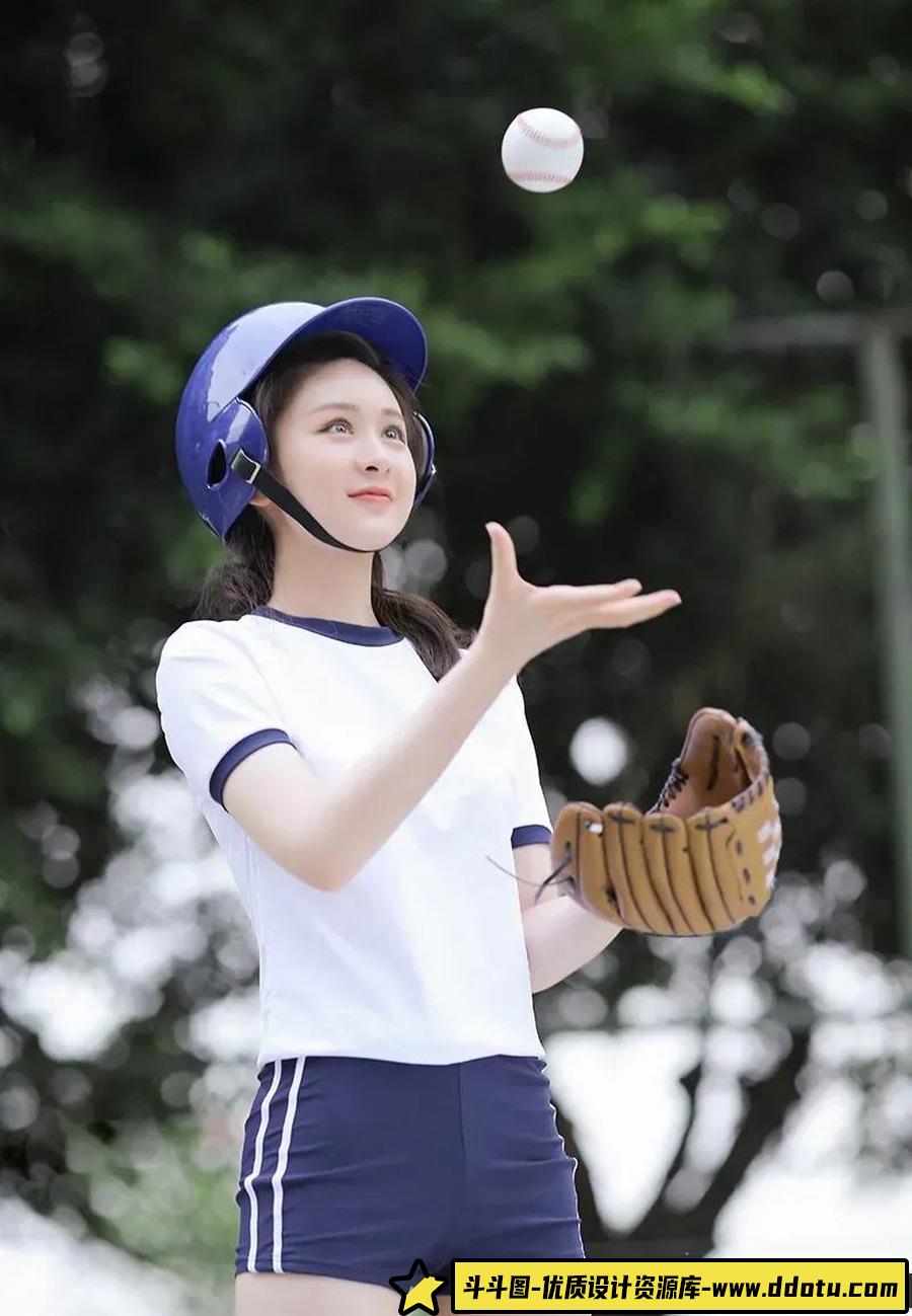 运动少女 -摄影参考审美提升 [9P-9.9 MB]-斗斗图