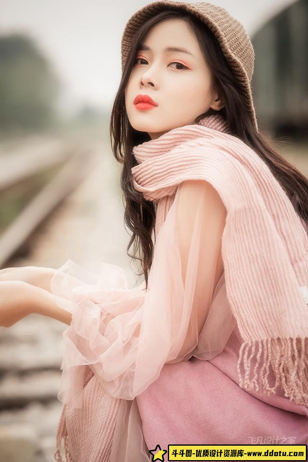 想练修图没有原片？高质量美女小姐姐写真RAW原图来了！-斗斗图