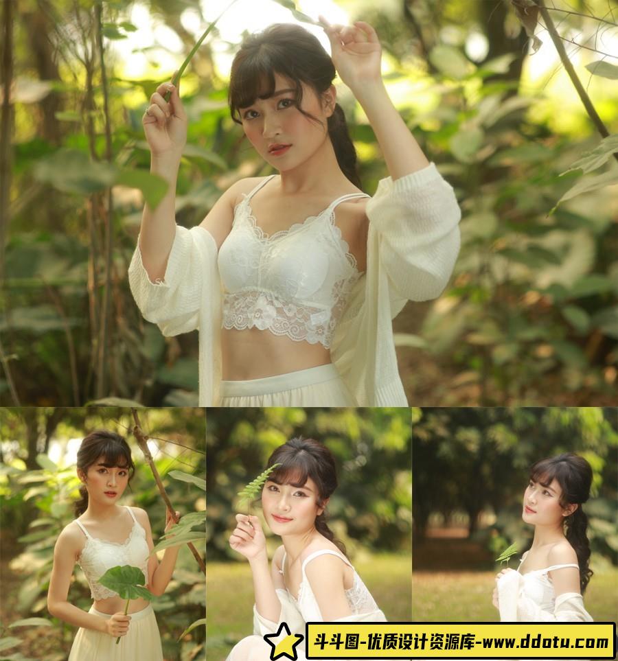 户外精致美女未修原图RAW原片9P-斗斗图