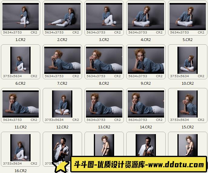 RAW029欧美模特人物高清RAW原片40P打包下载