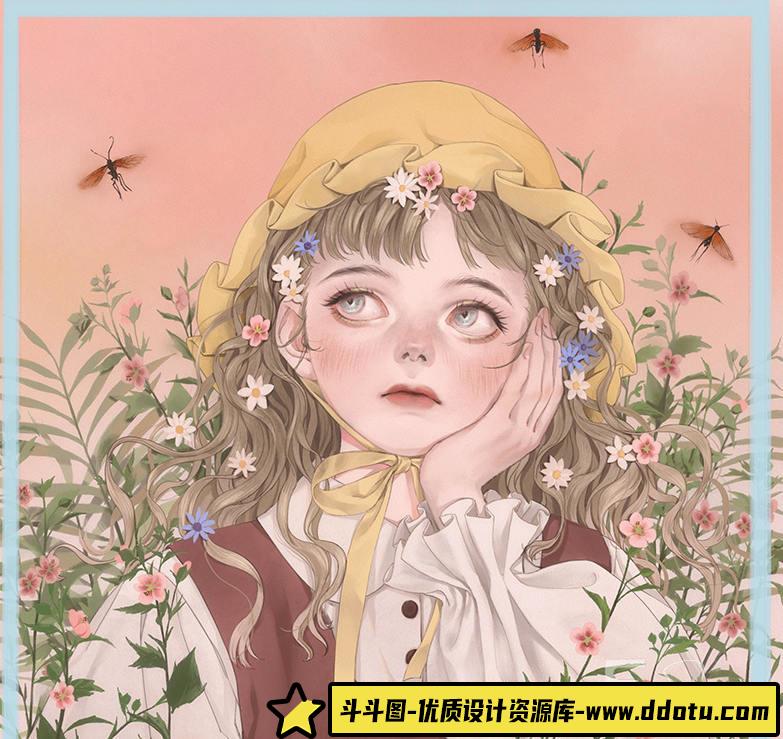 【mszxxx豆子】第一期2021年ipad插画课【画质高清】-斗斗图