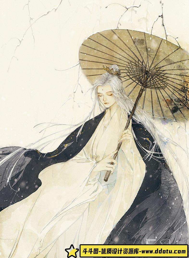 离城古风精品插画班2019【画质一般有笔刷】-斗斗图