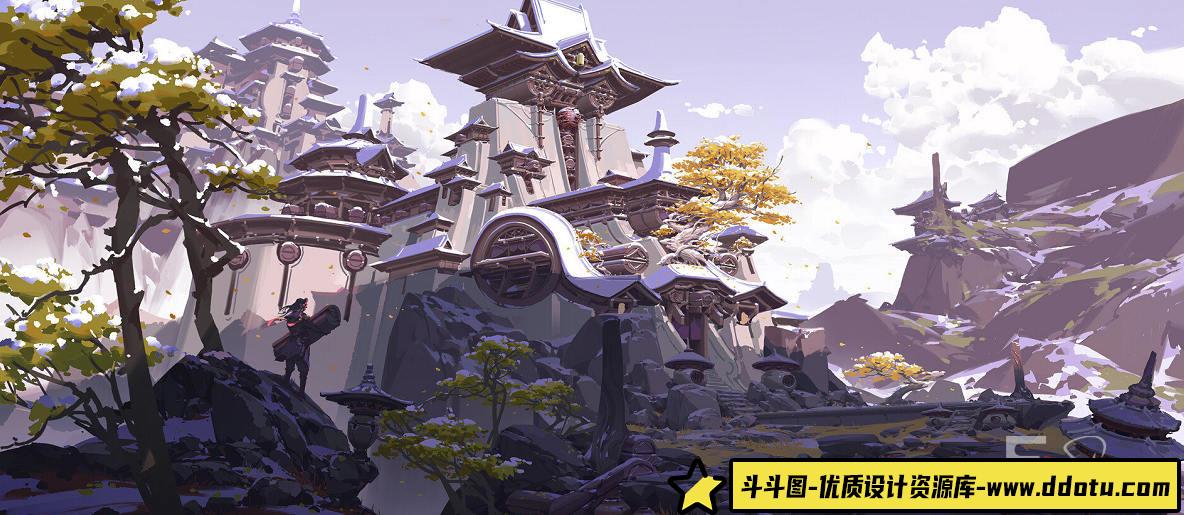 绿榴莲场景插画第三期+第五期【画质还行】-斗斗图