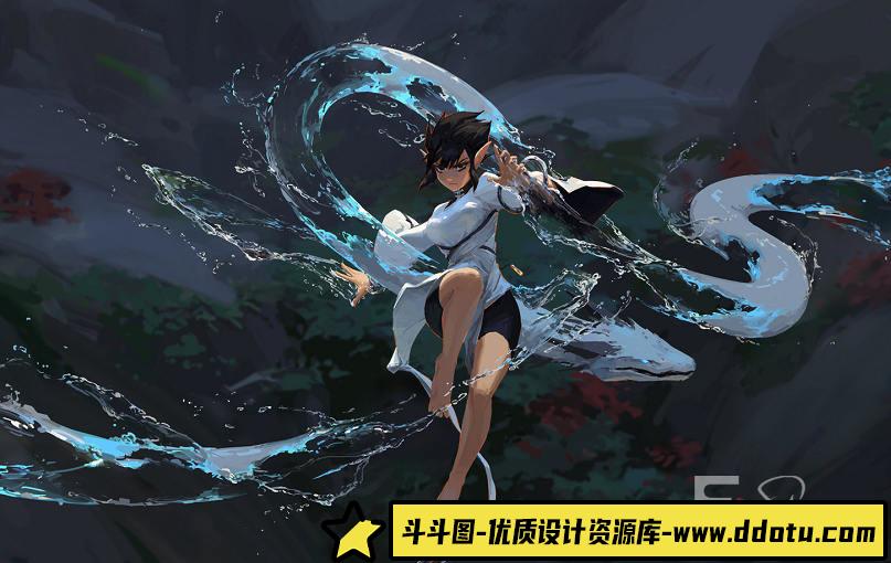 666K信譞CG插画网络班【老课画质还行】-斗斗图
