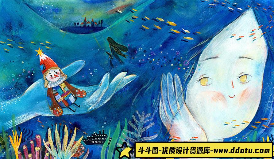 芜小娴第八期2021绘本插画创作基础班【画质还行】-斗斗图
