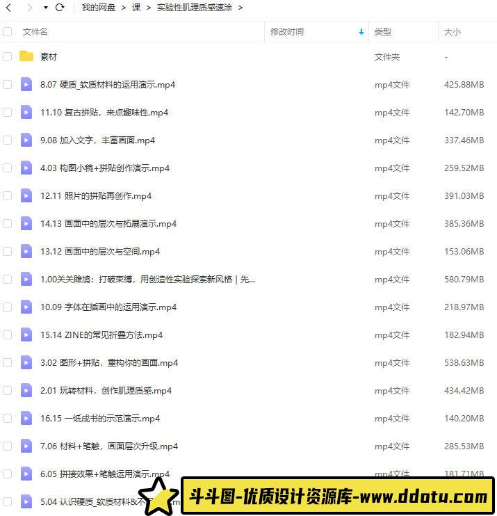 鲸字号关关雎鸠2022实验性肌理质感速涂【画质还行有素材没笔刷】-斗斗图