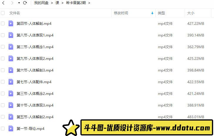 莫那希卡音2021人体基础强化第2期【画质不错只有视频】-斗斗图
