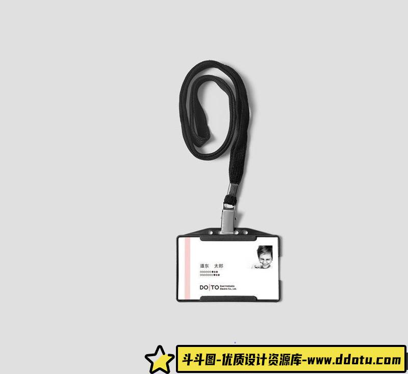 [VI设计,]25款企业公司工作证件胸牌ID卡嘉宾吊牌VI设计展示样机模板