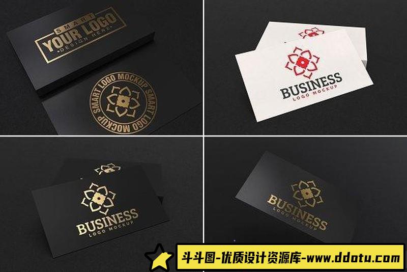 [PS样机模型]100个LOGO展示样机模板PSD素材源文件VOL.4