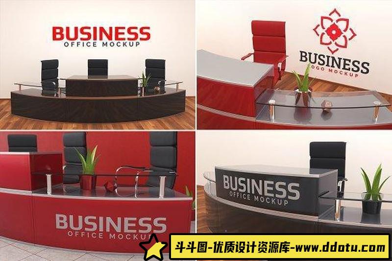 [PS样机模型]100个LOGO展示样机模板PSD素材源文件VOL.4