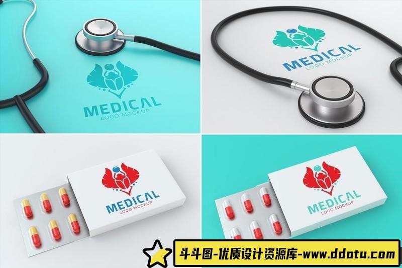 [PS样机模型]100个LOGO展示样机模板PSD素材源文件VOL.5