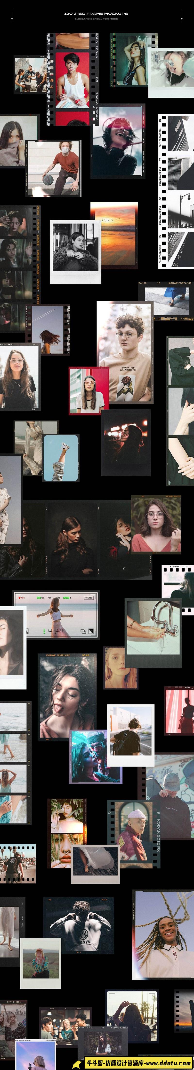 [PS样机模型]160组蔬菜水果食物厨房用品等健康饮食PSD样机模板合集