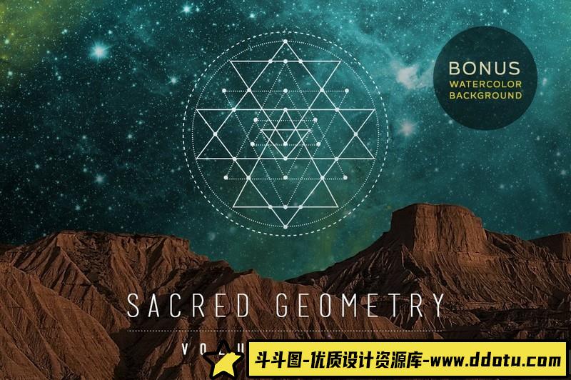 [创意设计]362多种手绘水彩图形素材和闪光PSD+PNG文件大合集