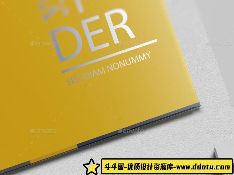 [VI设计,]公司业务广告品牌手册PSD模板素材BrandManualV964